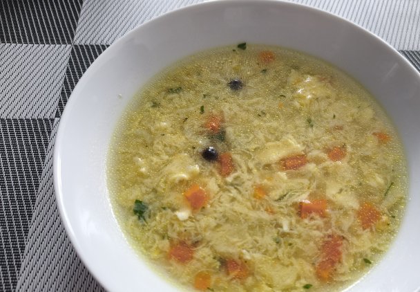 Bezglutenowe lane kluski na rosole