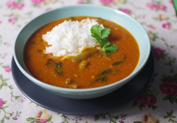 Zupa pomidorowo-kokosowa