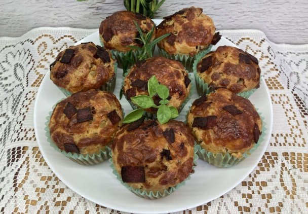 Muffinki pizzowe