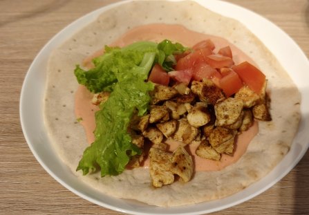 Tortilla z kurczakiem