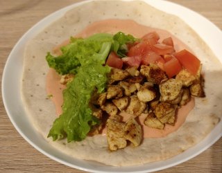 Tortilla z kurczakiem