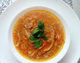Flaki z boczniaków
