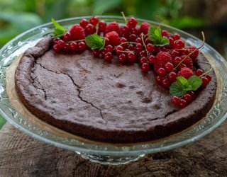 Kladdkaka, czyli szwedzkie ciasto czekoladowe według Ewy Wachowicz