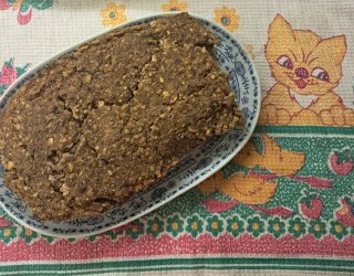 Ciastko orzechowo - bananowe na zdrowo!